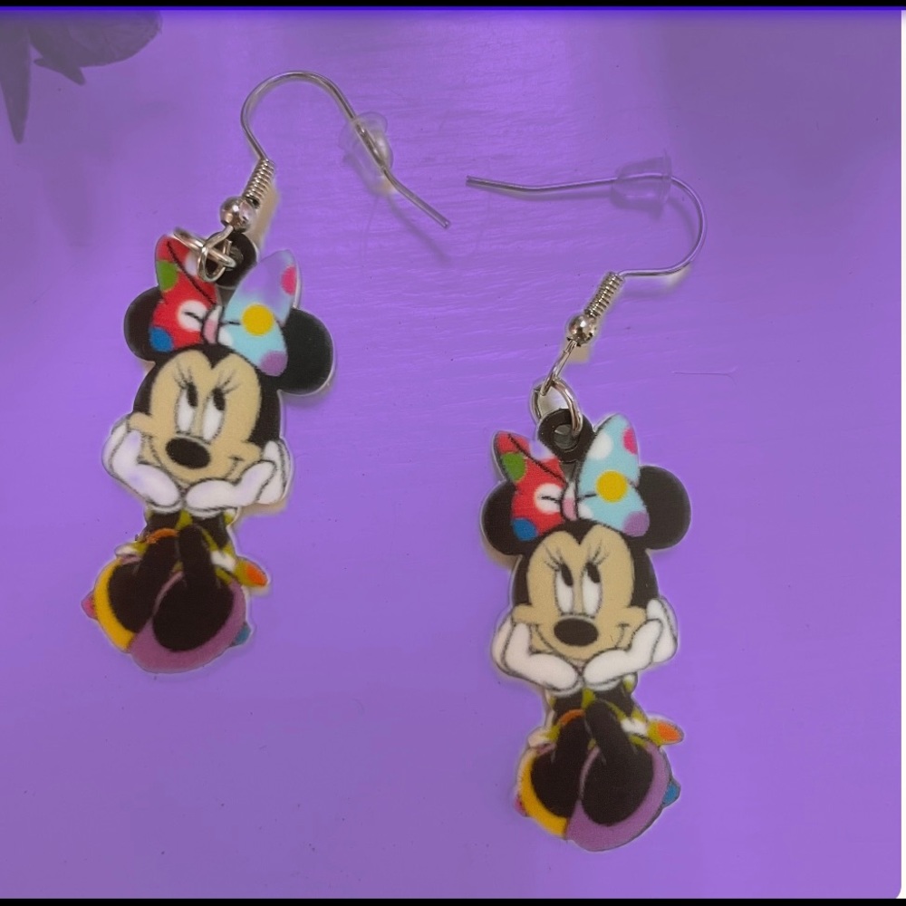 Earrings Minnie Mouse new